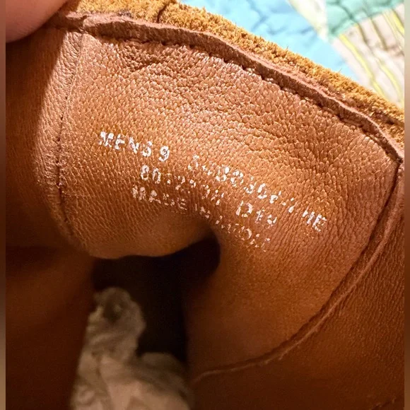 Frye Sawyer Inside Zip Mens Leather Boots:Size 9 - Picture 16 of 16